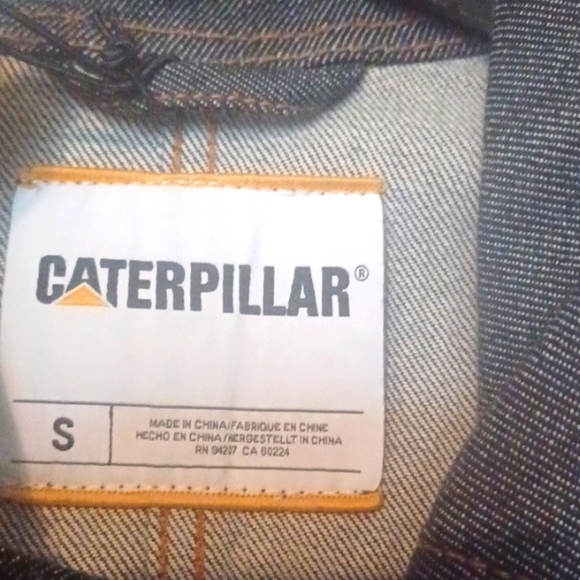 Caterpillar Indigo color NWT Jean Jacket - Picture 4 of 7